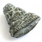 Pra Sangkajjai Nuea Pong Bailan See Tao 2521 BE Solid Gold Frame Pra Sangkajjai Nuea Pong Bailan See Tao 2521 BE Solid Gold Frame